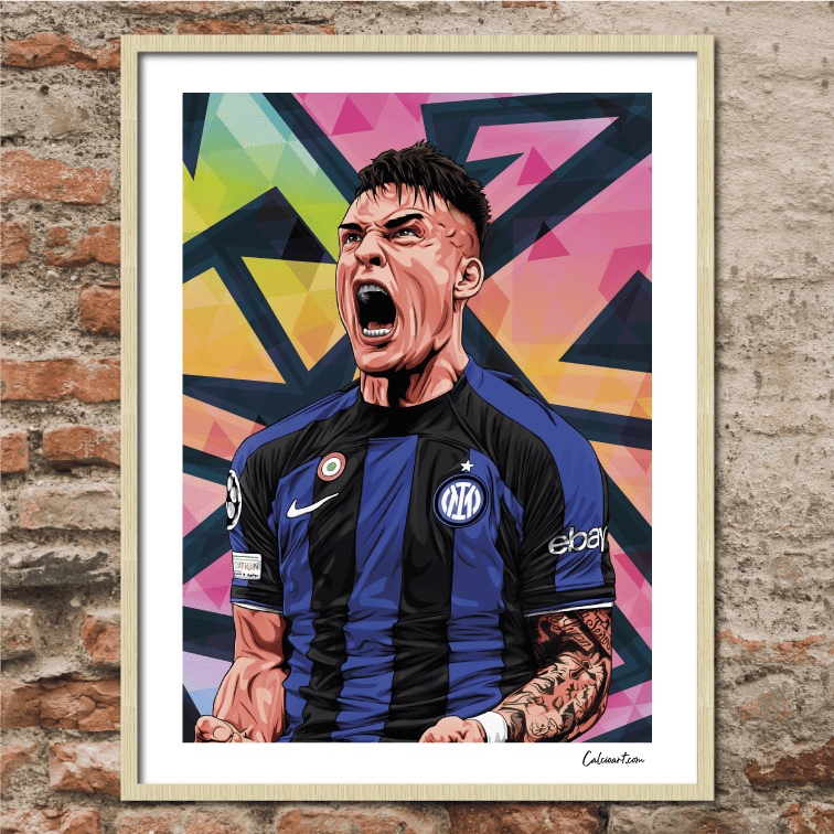 LAUTARO GOL DERBY CHAMPIONS ⭐️ EDIZIONE LIMITATA solo 🔟 ESEMPLARI numerati ⭐️ COPPA CAMPIONI