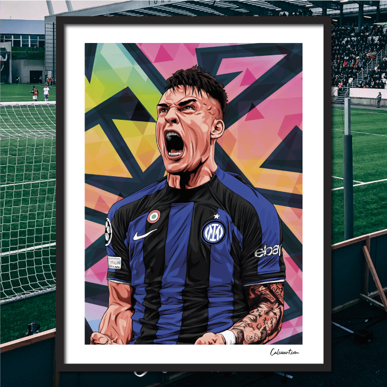 LAUTARO GOL DERBY CHAMPIONS ⭐️ EDIZIONE LIMITATA solo 🔟 ESEMPLARI numerati ⭐️ COPPA CAMPIONI