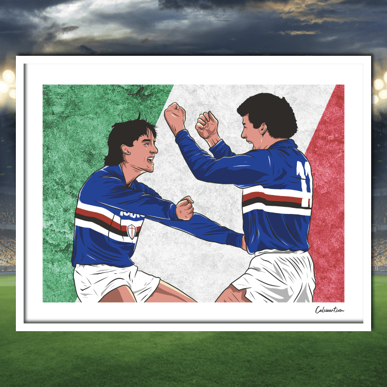 MANCINI & VIALLI ⭐️ EDIZIONE LIMITATA solo 🔟 ESEMPLARI numerati ⭐️