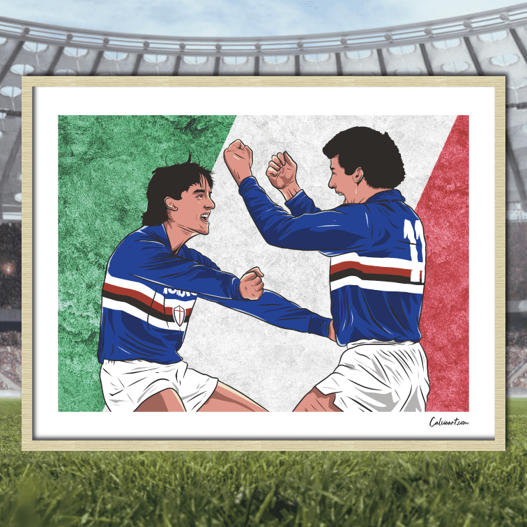 MANCINI & VIALLI ⭐️ EDIZIONE LIMITATA solo 🔟 ESEMPLARI numerati ⭐️