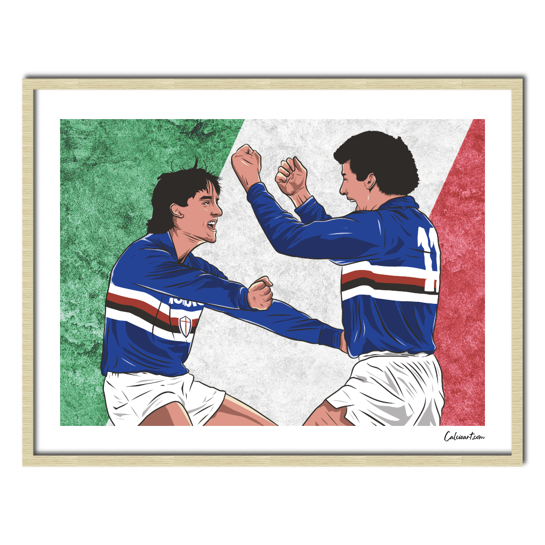 MANCINI & VIALLI ⭐️ EDIZIONE LIMITATA solo 🔟 ESEMPLARI numerati ⭐️