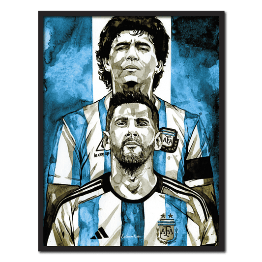 MARADONA e MESSI