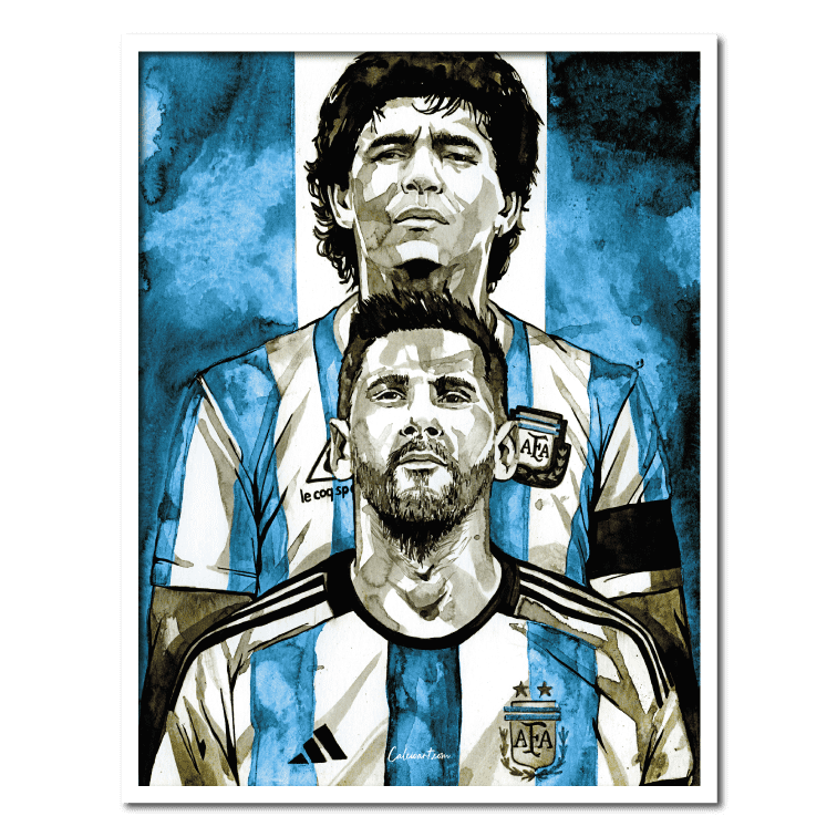 MARADONA e MESSI