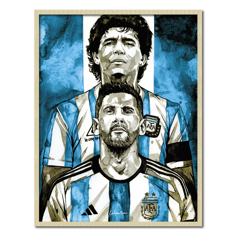 MARADONA e MESSI