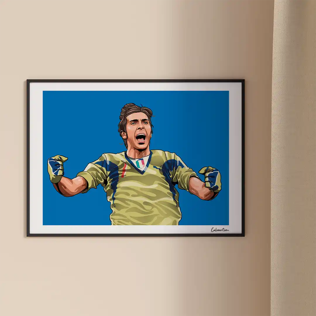 BUFFON ESULTANZA COPPA DEL MONDO