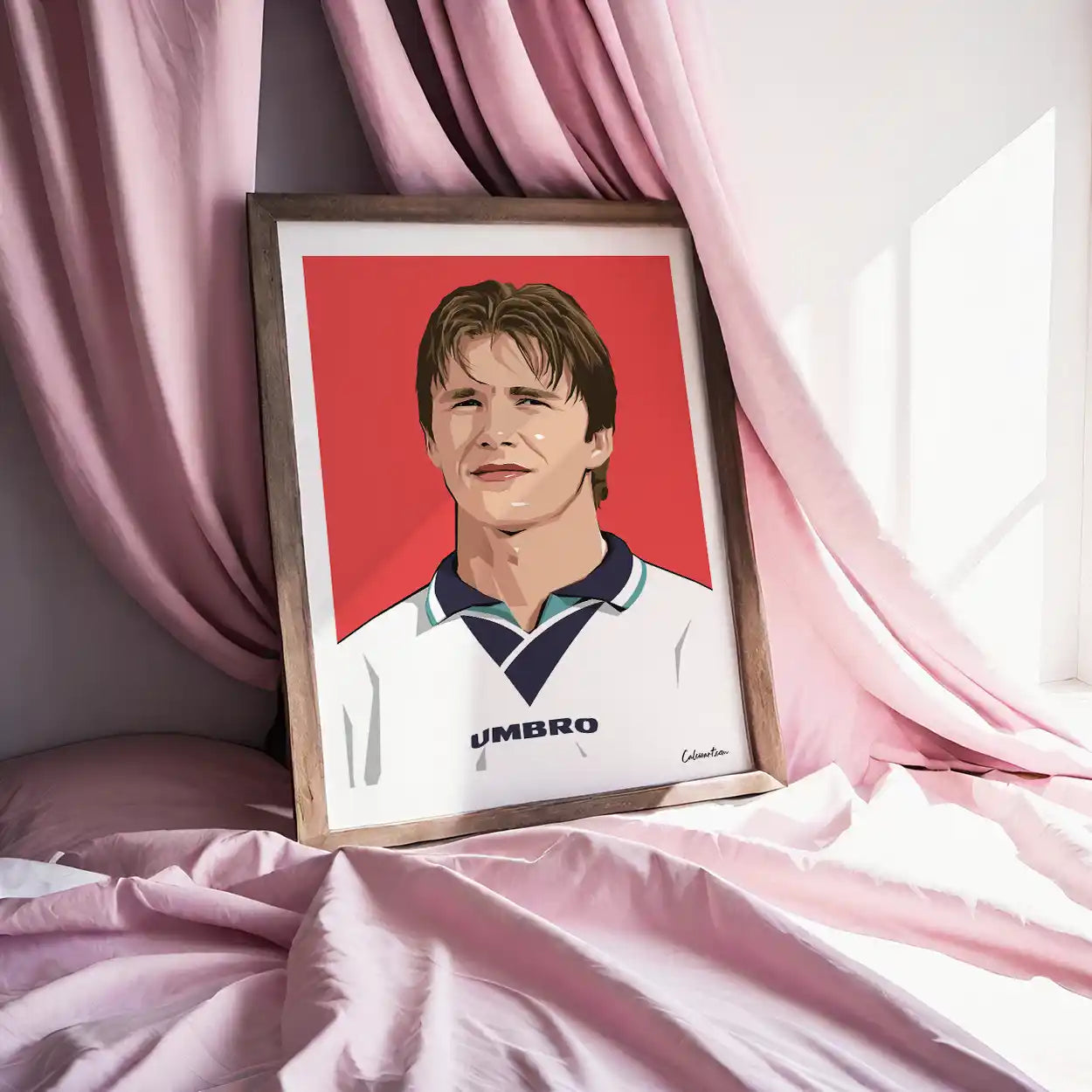 BECKHAM - INGHILTERRA ESORDIO