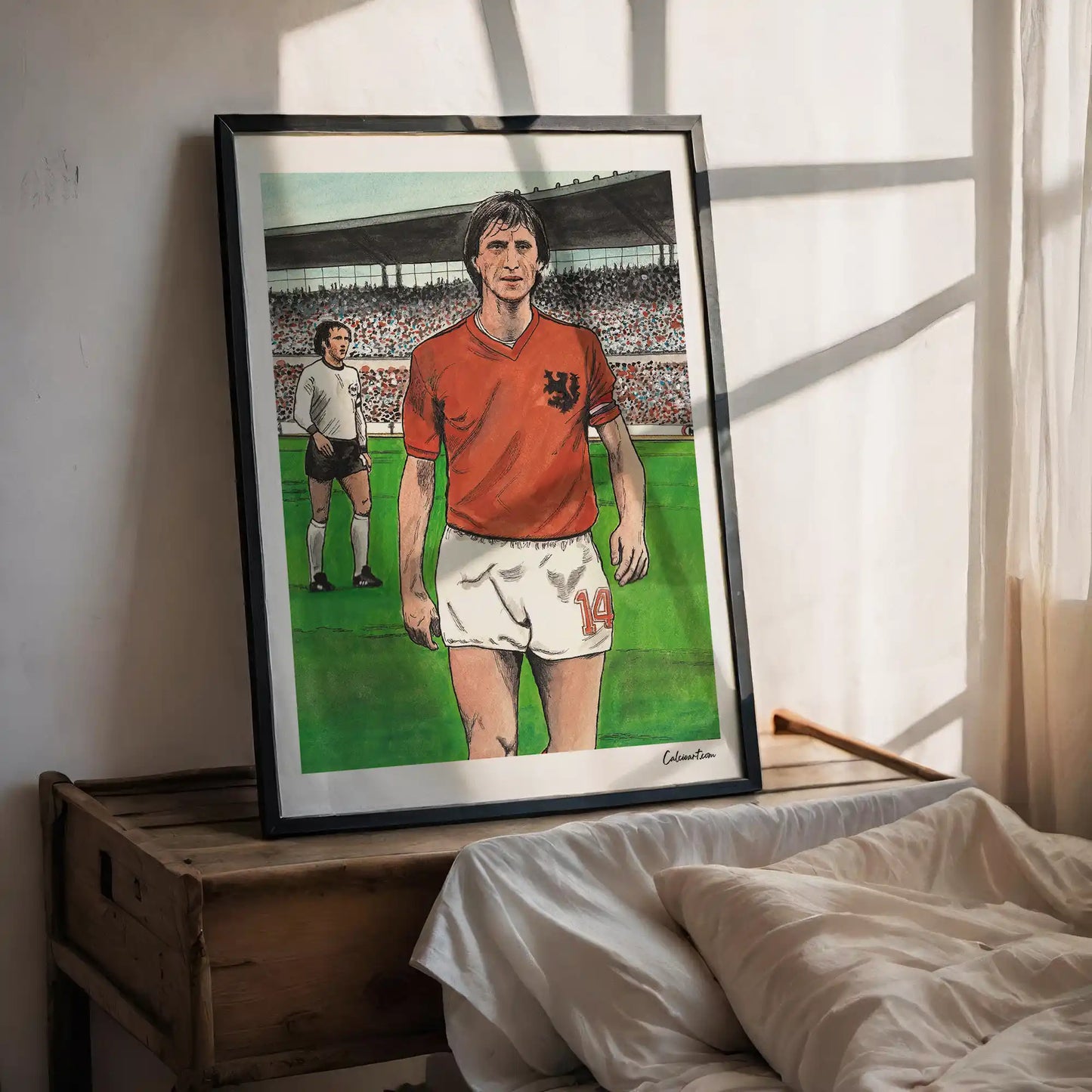 CRUIJFF - OLANDA - ACQUERELLO