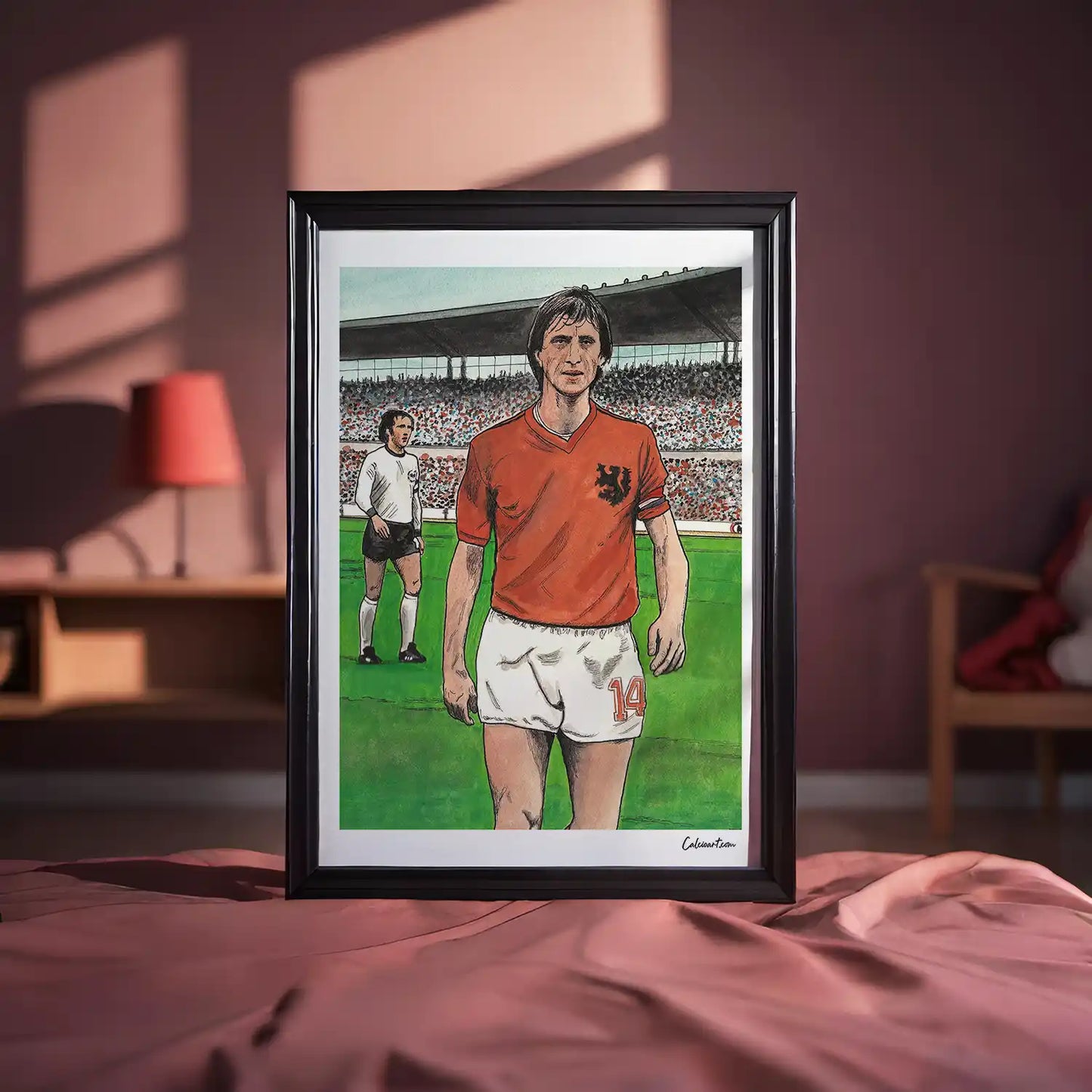 CRUIJFF - OLANDA - ACQUERELLO
