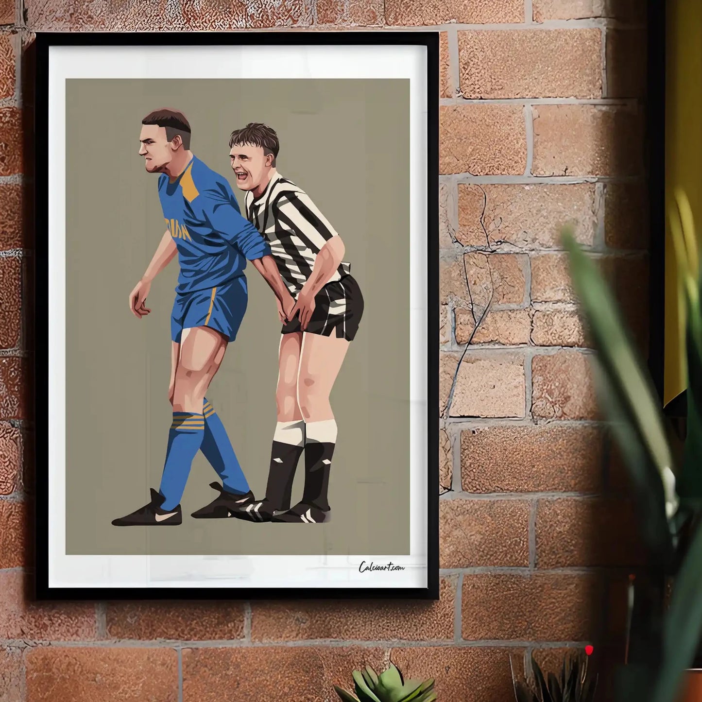 GASCOIGNE & VINNIE JONES