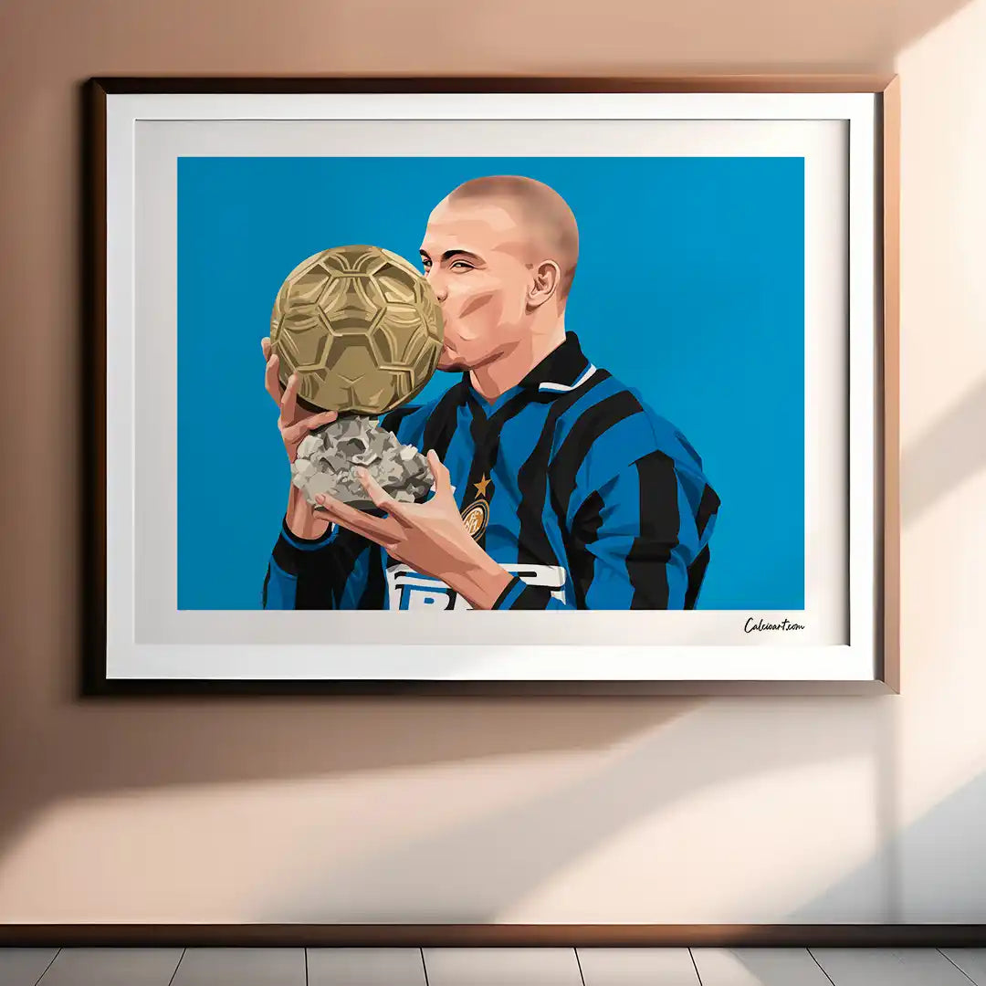 RONALDO - PALLONE D'ORO ILLUSTRAZIONE