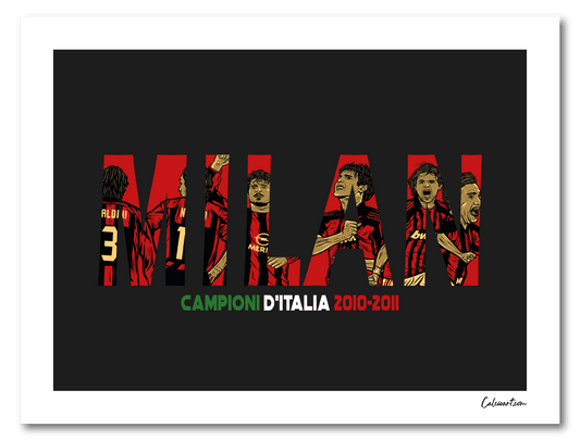 MILAN SCUDETTO 2010/2011