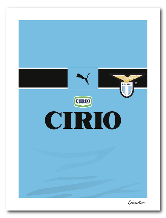 MAGLIA LAZIO - 1999/2000 - ANNO DELLO SCUDETTO