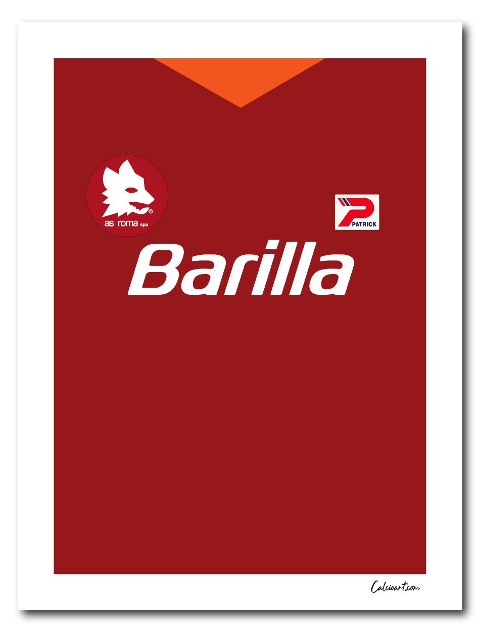 MAGLIA ROMA 1982/1983 - ANNO SCUDETTO