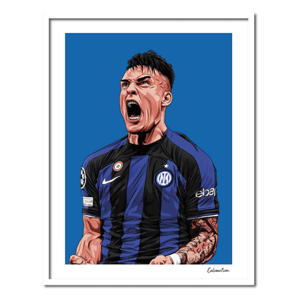 LAUTARO ESULTANZA DERBY CHAMPIONS LEAGUE
