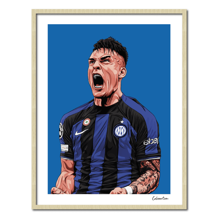 LAUTARO ESULTANZA DERBY CHAMPIONS LEAGUE