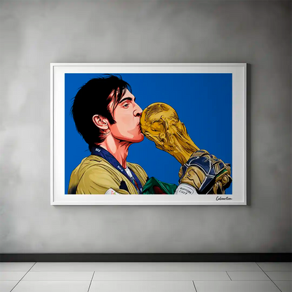 BUFFON BACIO COPPA DEL MONDO