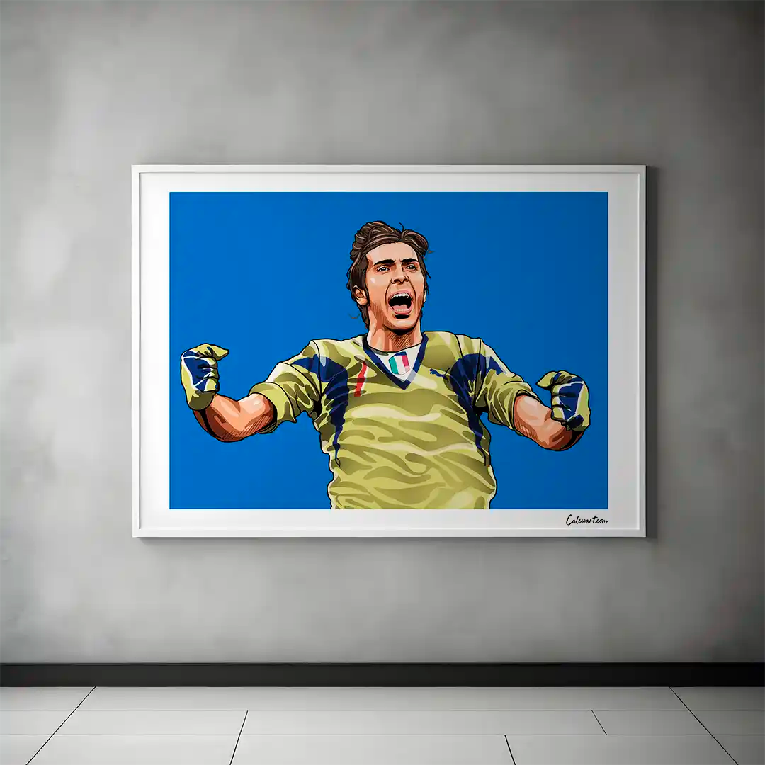 BUFFON ESULTANZA COPPA DEL MONDO