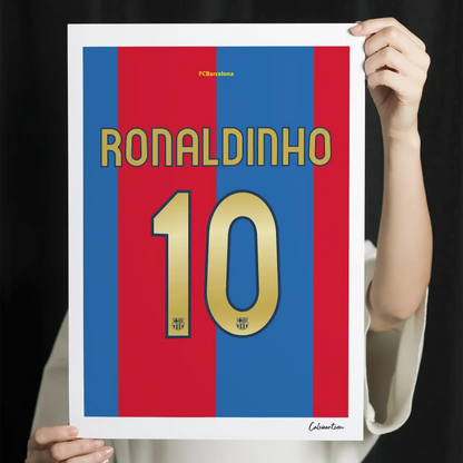 MAGLIA BARCELLONA - 2006/2008 - RONALDINHO