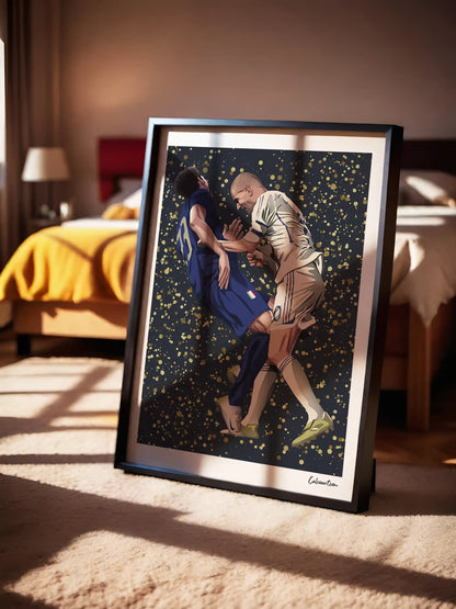 MATERAZZI vs ZIDANE ⭐️ EDIZIONE LIMITATA solo 🔟 ESEMPLARI numerati ⭐️