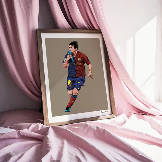 MESSI ESULTANZA BACIA LA SCARPA - FINALE CHAMPIONS LEAGUE