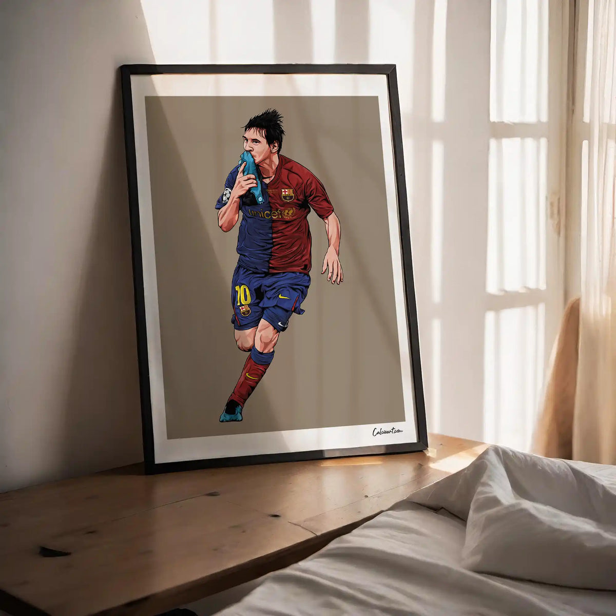 MESSI ESULTANZA BACIA LA SCARPA - FINALE CHAMPIONS LEAGUE