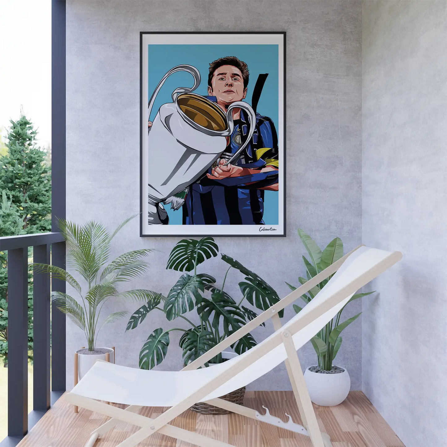 ZANETTI - COPPA CAMPIONI - PRIMO PIANO