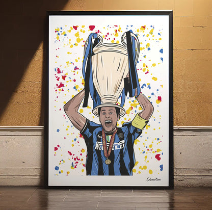 IL CAPITANO ⭐️ EDIZIONE LIMITATA solo 🔟 ESEMPLARI numerati ⭐️ COPPA CAMPIONI 3°VERSIONE
