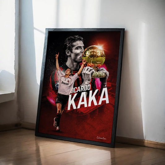 KAKA - PALLONE D'ORO · poster in cornice, ambientazione 1