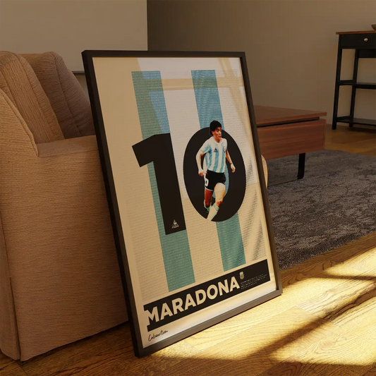 MAGLIA ARGENTINA - MARADONA · poster in cornice, ambientazione 1