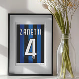 MAGLIA INTER - 2009/2010 - ZANETTI il capitano!