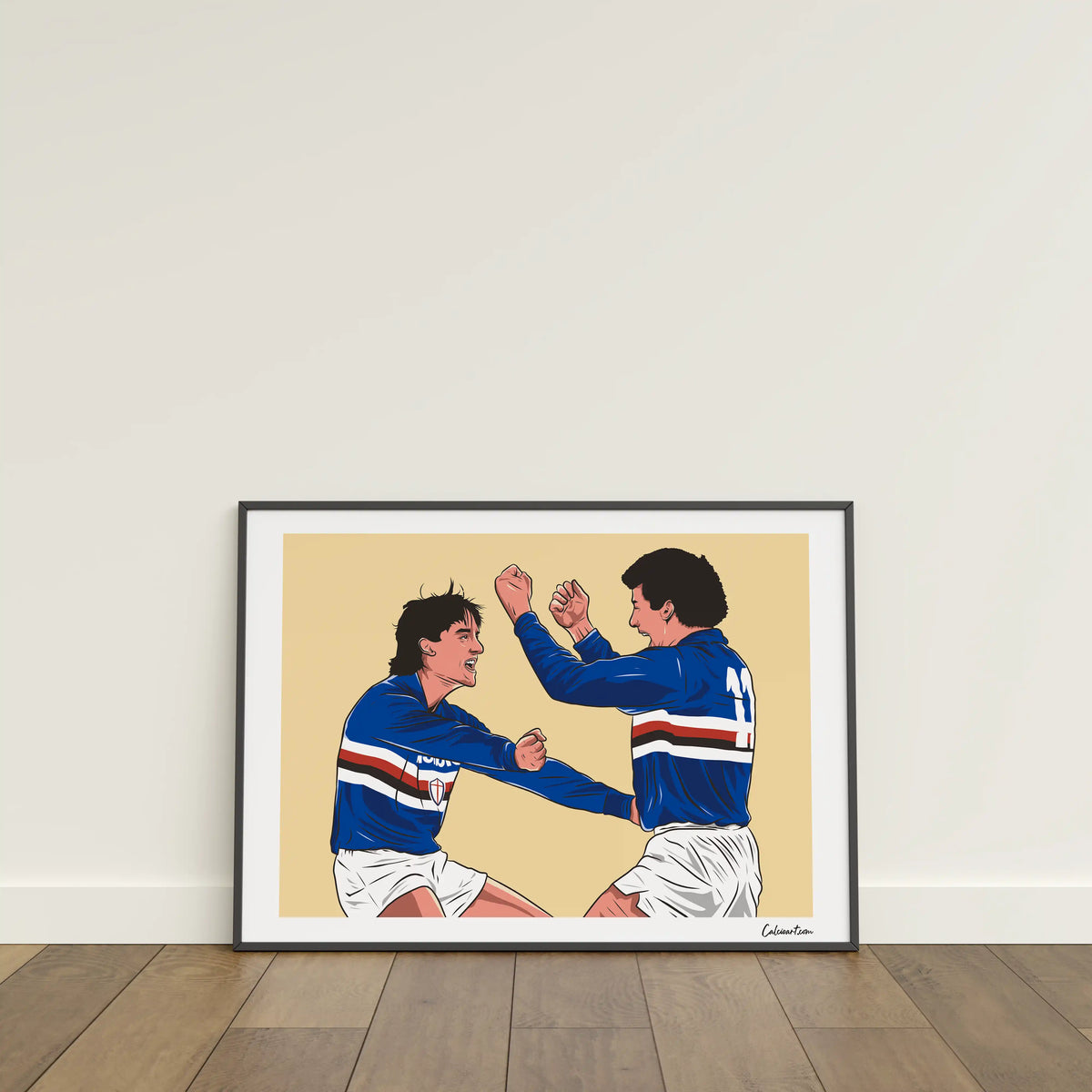 MANCINI e VIALLI · poster in cornice, ambientazione 3