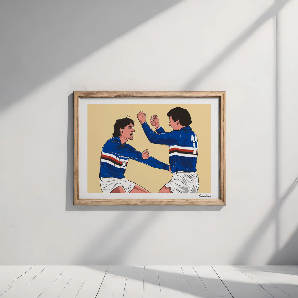 MANCINI e VIALLI · poster in cornice, ambientazione 4