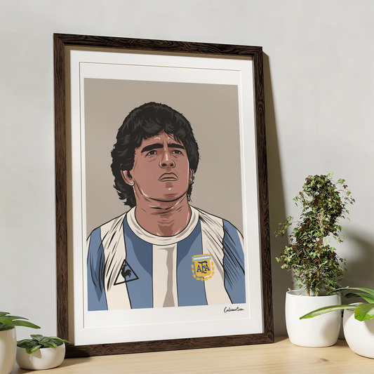 MARADONA · poster in cornice, ambientazione 1