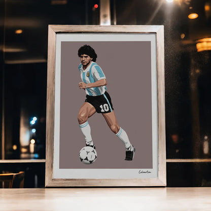MARADONA - ARGENTINA - AZIONE