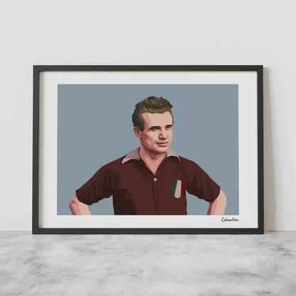 Poster Mazzola — stampa CalcioArt in ambiente (1)