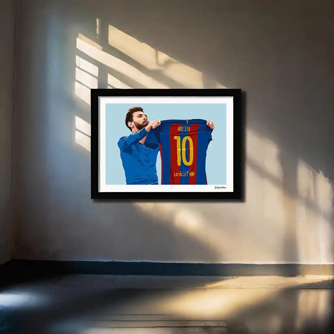 MESSI ESULTANZA BERNABEU vs REAL MADRID