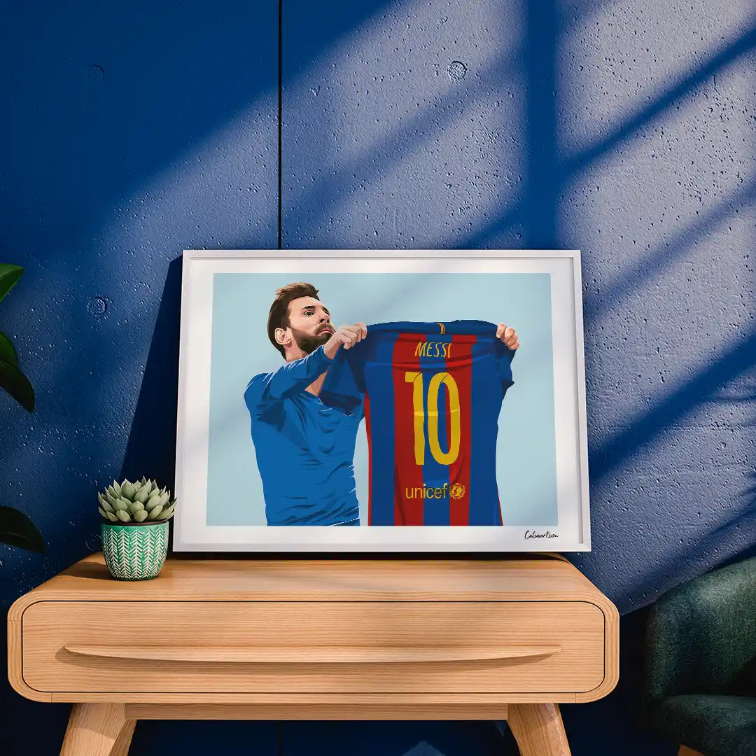 MESSI ESULTANZA BERNABEU vs REAL MADRID