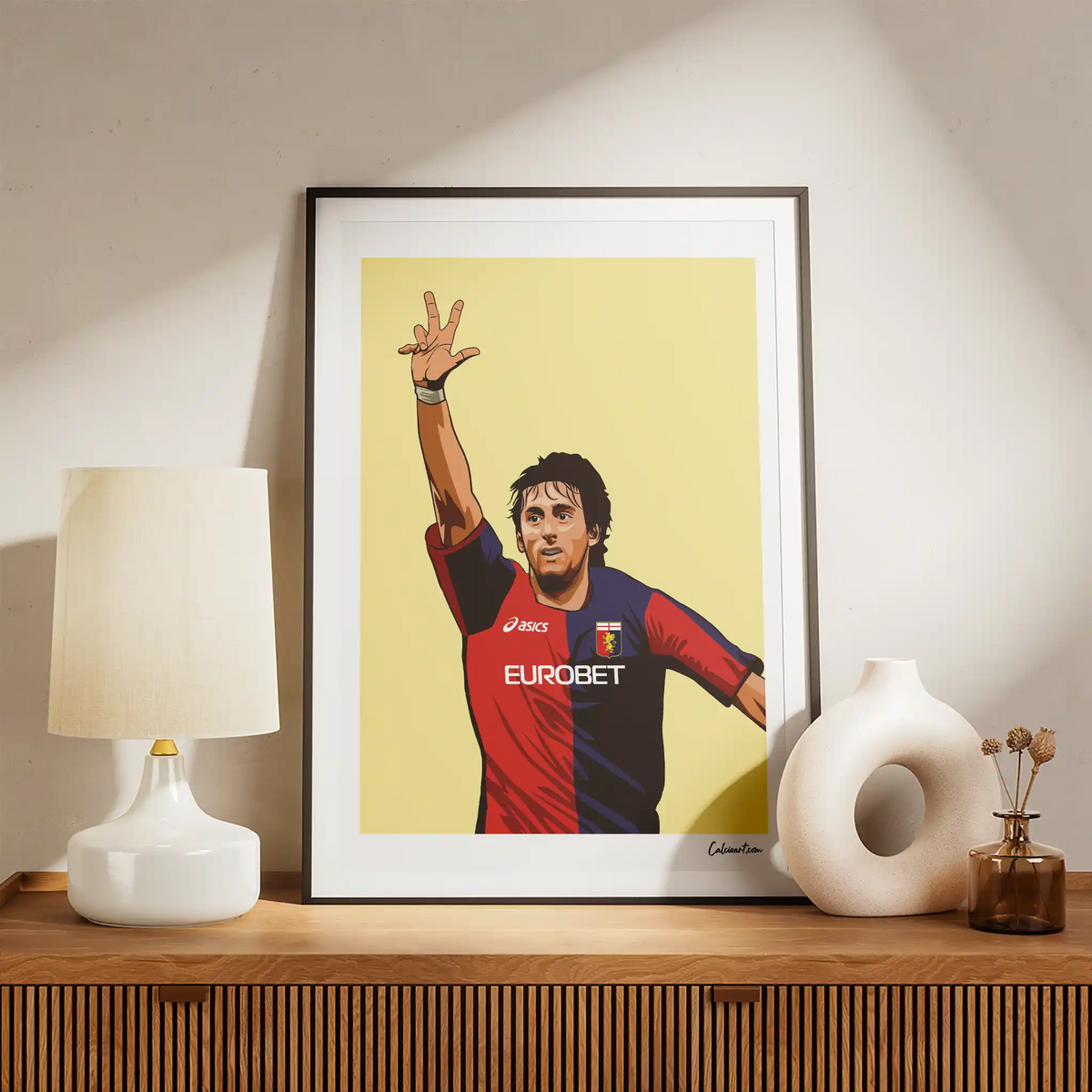 MILITO - GENOA · poster in cornice, ambientazione 1