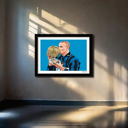 RONALDO - PALLONE D'ORO ILLUSTRAZIONE
