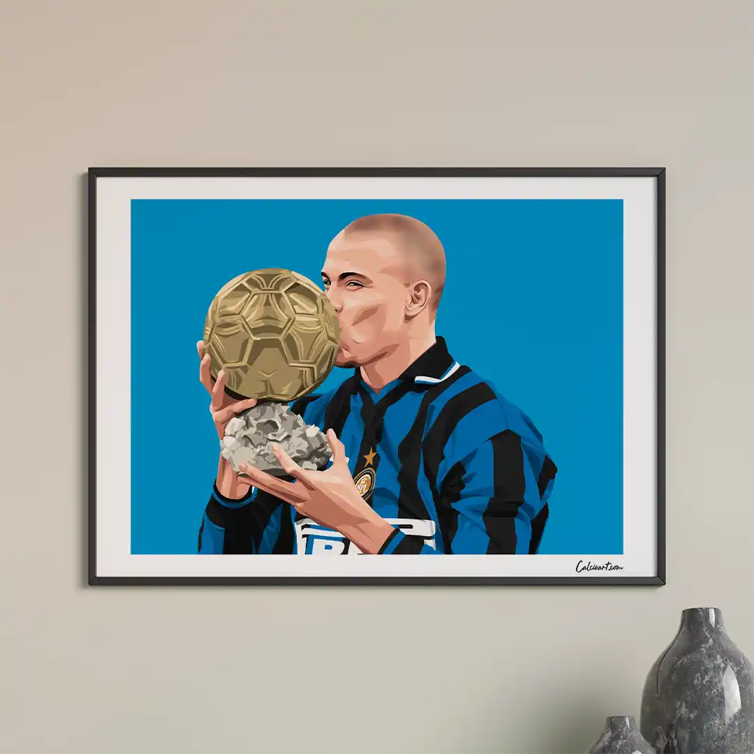 RONALDO - PALLONE D'ORO ILLUSTRAZIONE