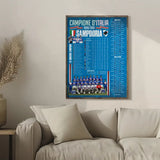 SCUDETTO - SAMPDORIA CLASSIFICA 1990/1991