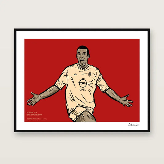 Poster Shevchenko — stampa CalcioArt in ambiente (1)