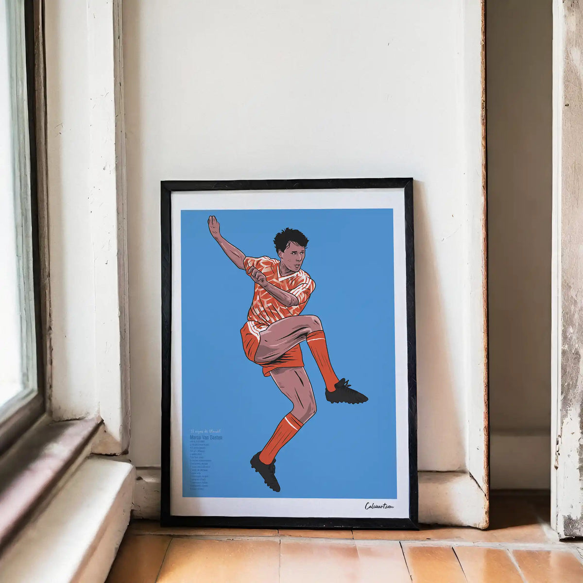 VAN BASTEN · poster in cornice, ambientazione 3