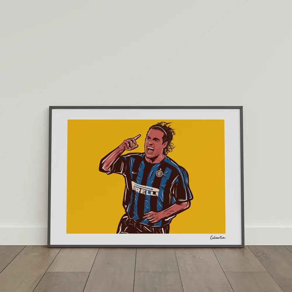 Poster Vieri — stampa CalcioArt in ambiente (4)
