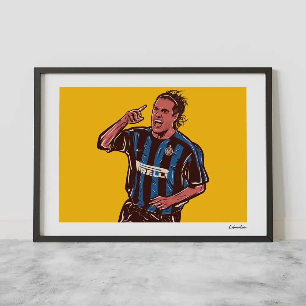Poster Vieri — stampa CalcioArt in ambiente (6)