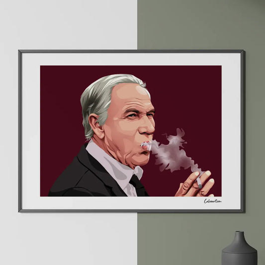 Poster Zeman — stampa CalcioArt in ambiente (1)
