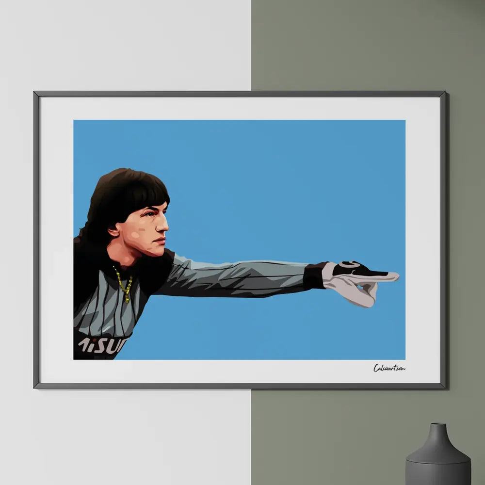 Poster Zenga — stampa CalcioArt in ambiente (1)
