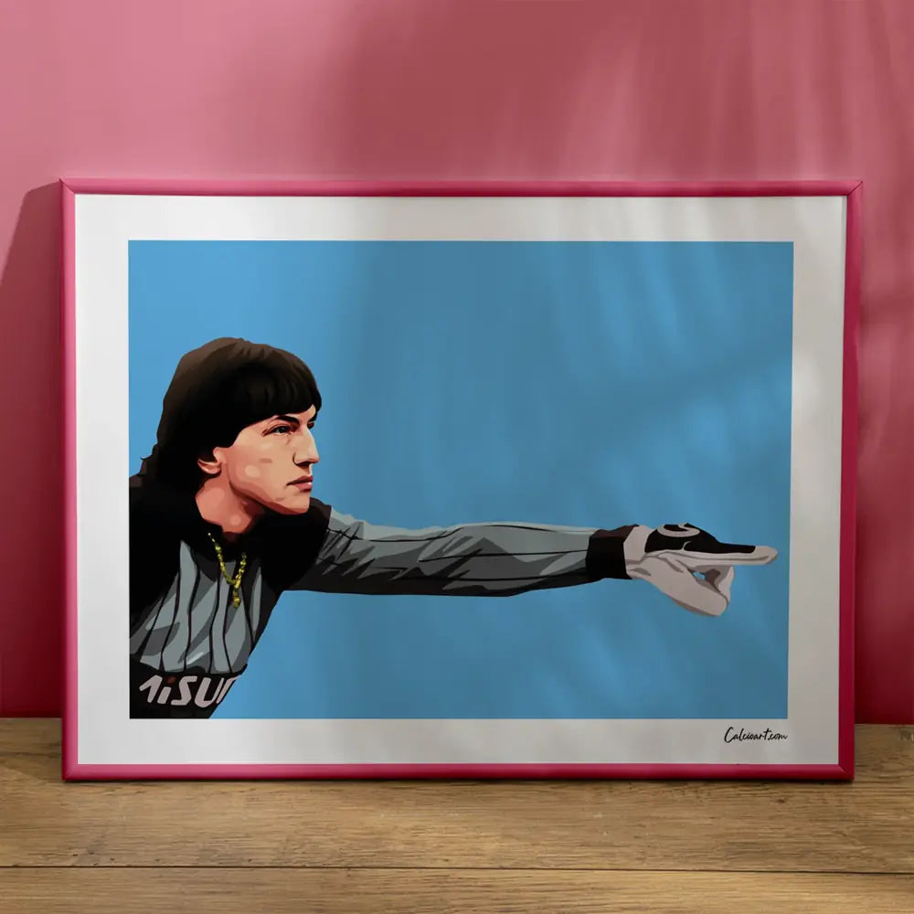 Poster Zenga — stampa CalcioArt in ambiente (5)