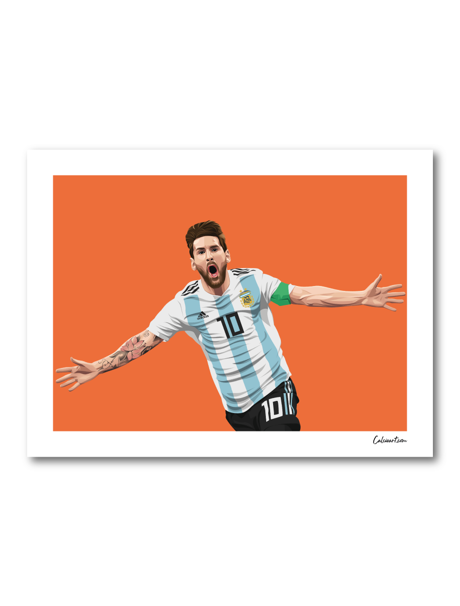 MESSI ESULTANZA ARGENTINA