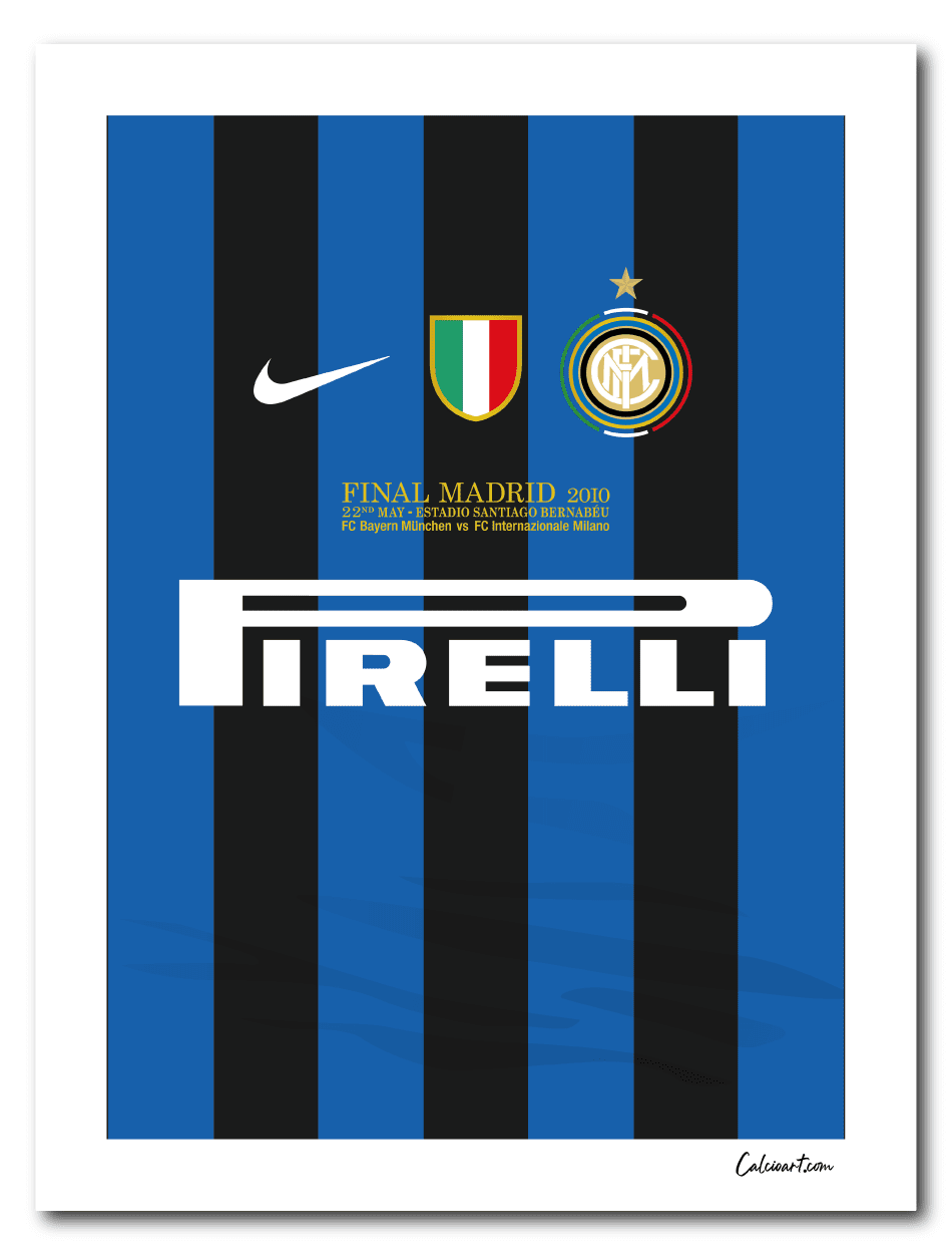 MAGLIA INTER - 2009/2010 - FINALE CHAMPIONS